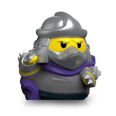 Immagine di TUBBZ First Edition Shredder Statuetta di anatra in vinile da collezione, prodotto ufficiale Teenage Mutant Ninja Turtles, videogiochi, TV e film