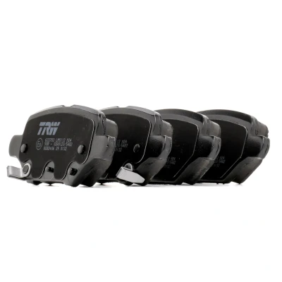 Immagine di TRW GDB2406 Kit pastiglie freno con segnalatore acustico usura OPEL: Mokka / X, CHEVROLET: Trax