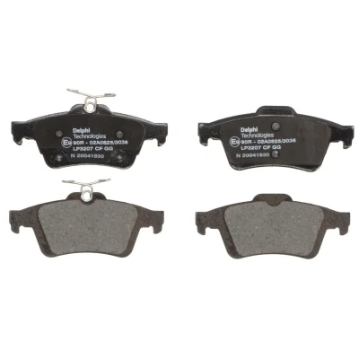 Immagine di DELPHI LP3207 Kit pastiglie freno Non predisposto per contatto segnalazione usura con lamierino anticigolío senza accessori