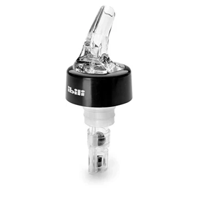 Immagine di Ibili 764006 Tappo verseur doseur plastica Nero/Trasparente 9,2 x 4 cm