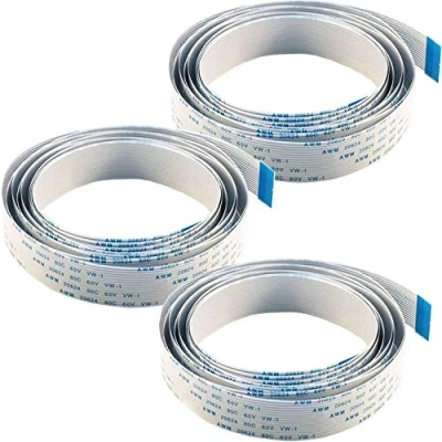 Immagine di AZDelivery 3 x Cavo Flessibile/Flex Cable da 200 cm per Camera Raspberry Pi incluso un E Book!