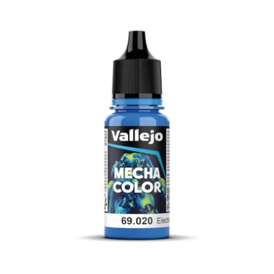 Immagine di Vallejo Mecha Color Colore Acrilico a Base d&#039;Acqua per Aerografo, 17 ml, Blu (Electric Blue)