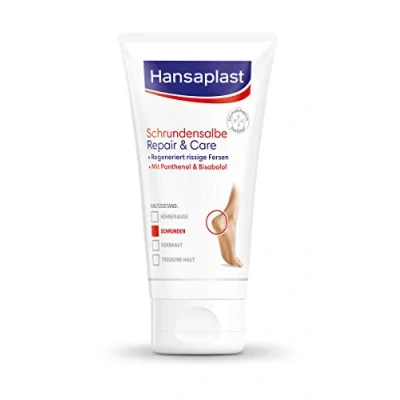 Immagine di Hansaplast Repair &amp; Care Unguento da 40 ml, cura dei piedi per pelli molto secche e screpolate, crema delicati morbidi