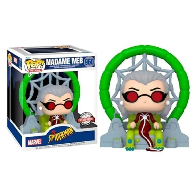 Immagine di Funko Pop Spiderman Animated Series Madame Web Deluxe Figure (Special Edition)