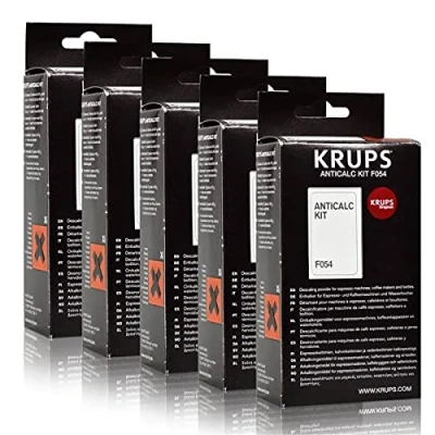 Immagine di Krups Anticalc Kit*F054, Decalcificante Macchine del Caffè, Accessori, 5 Pezzi