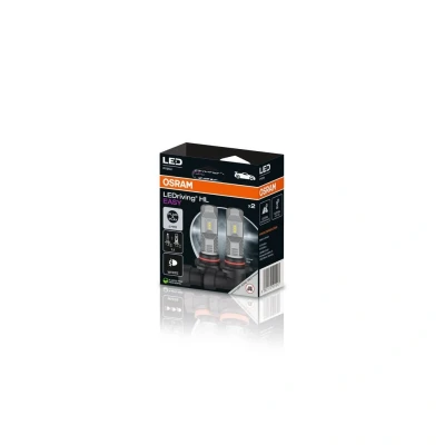 Immagine di OSRAM LEDriving HL EASY ≜ H10, lampada LED abbaglianti e anabbaglianti, bianco freddo 6000K, nessun accessorio necessario, solo per uso fuoristrada no ECE, 2 lampade