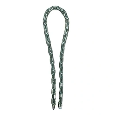 Immagine di Master Lock 8016EURD Catena in Acciaio Cementato Rivestimento Vinile, Trasparente, 1 m