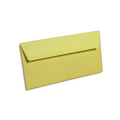 Immagine di Clairefontaine 5485C Pacco da 20 Buste autoadesive Formato DL 11x22cm 120g/m² Colore caramello Inviti Eventi e Corrispondenza Gamma Pollen Carta Premium Liscia