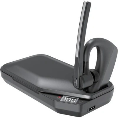 Immagine di Conambo Cuffie Bluetooth V5.2, senza fili vivavoce con CVC 8.0 e ENC Dual Mic Cancelling, 70 ore di riproduzione custodia ricarica, orecchio per auto, ufficio, negozio