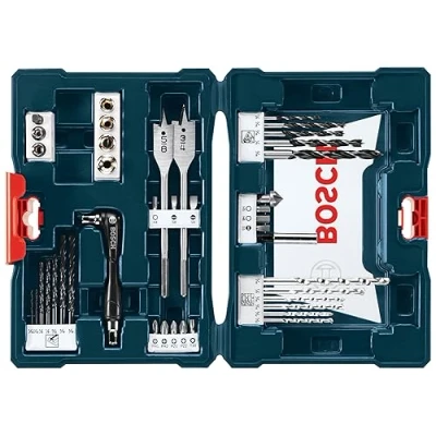 Immagine di BOSCH MS4041 Set di 41 pezzi per foratura e guida misti, con custodia inclusa, applicazioni su legno, metallo, muratura