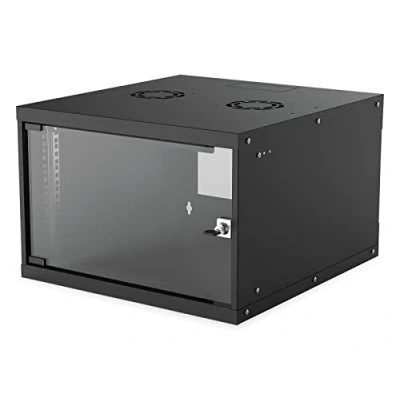 Immagine di Intellinet Basic Line 6HE Armadio rack da parete 19 (L x A P) 540 353 560 mm 6 U Nero (RAL 9005)