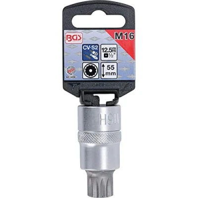 Immagine di BGS Bit Bussola, 1/2, interno con foro, XZN M16 x 58 mm, 1 pezzo, 4356