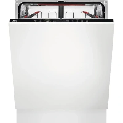 Immagine di AEG Lavastoviglie Integrata Totale ProClean FSE74627P, 60 Cm, 13 Coperti, Tecnologia AirDry e SatelliteClean, GlassCare 7000, Lava i Cristalli Senza Timore, QuickSelect, Bianco, Classe C