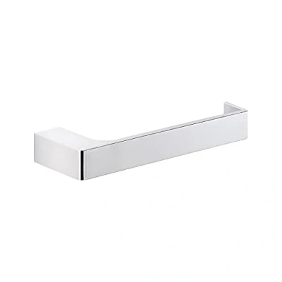 Immagine di Gedy G Kuala Lumpur Porta Rotolo Carta igienica, Colore Cromo, Componenti Realizzati in Cromall, Ottone e Vetro, Garanzia 2 Anni, Misure 2,5 x 17,5 6,6 CM Peso 0,272 kg, Design R&amp;S, Cromato, Unica
