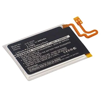 Immagine di subtel® Batteria 616 0639, 0640 Compatibile con Apple iPod Nano 7 Gen. A1446 Ricambio da 200mAh per Lettore MP3 MP4 Music Player