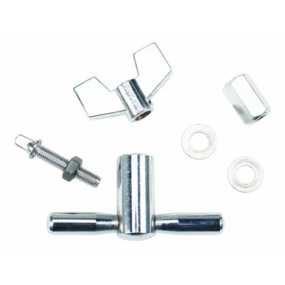 Immagine di Gibraltar Set di accessori per batteria, kit sopravvivenza, con dadi a ali da 8 mm, dado esagonale morsetto cremagliera, vite morsetto, vite, rondella T, SC GRSK