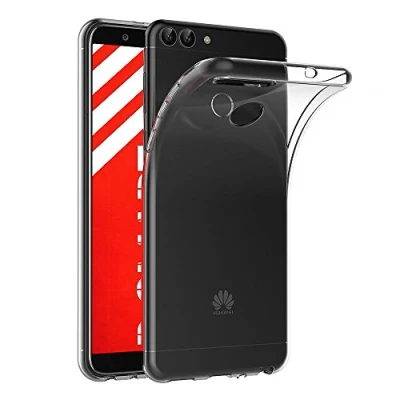 Immagine di AICEK Cover Huawei P Smart, Smart Silicone Case Molle di TPU Trasparente Sottile Custodia per (5,65 Pollici)