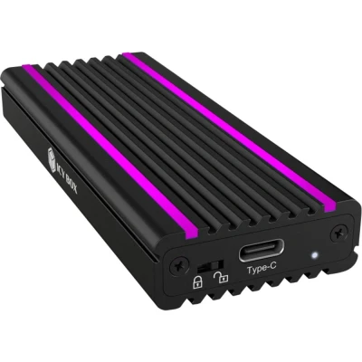 Immagine di ICY BOX 60717 Contenitore hard disk M.2 PCIe NVMe SSD USB 3.2 (Gen 2)