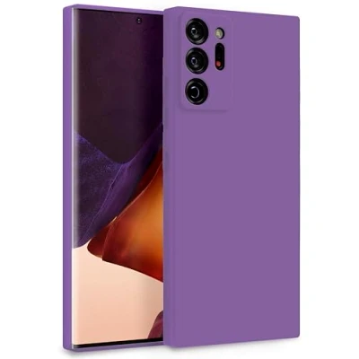 Immagine di MyGadget Cover per Samsung Galaxy Note 20 Ultra Custodia in Silicone Morbido a Doppio Strato Case con Protezione Fotocamera &amp; Fodera Interna Antigraffio Lilla 4252010268567