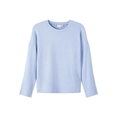 Immagine di Name It Nkfvicti Ls Knit L Noos, Maglione Bambine e ragazze, Blu (Serenity), 122 128