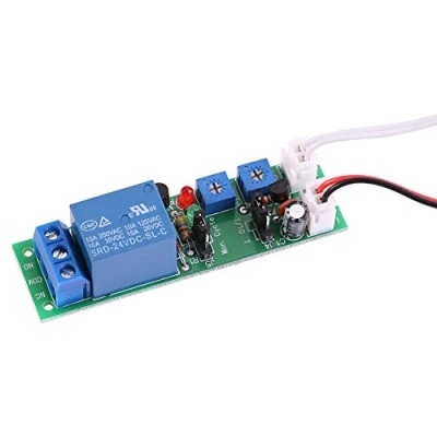 Immagine di 1pc DC 12V / 24V Tempo di ciclo regolabile Interruttore Modulo Ritardo On Off Temporizzatore Ritardato 6 Tipi Opzionale(DC24V,0 30min)