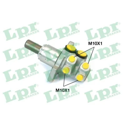 Immagine di LPR 1934 Pompa Freno 22,2mm Alluminio 10 X 1 (4) FIAT: Doblo I Cargo, Grande Punto Hatchback, Multipla