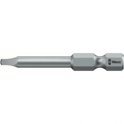 Immagine di Wera 868/4 Inserto a Profilo cava quadra/Robertson 1 Acciaio per utensili legato, duro F 6.3 pz.