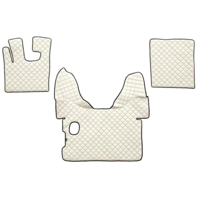 Immagine di F CORE FL01 CHAMP Set tappetino Finta pelle anteriore 3 bianco avorio