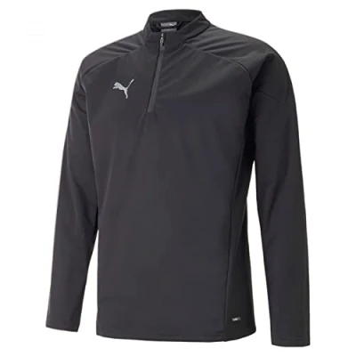 Immagine di Puma Teamcup Halfzip Felpa, Uomo, Taglia: Medium, Schwarz