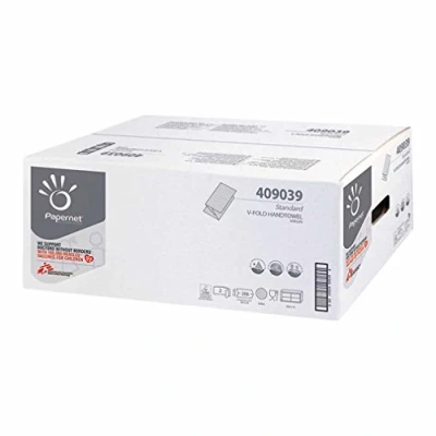 Immagine di Papernet Asciugamano Piegato a V Interfogliato 409039 2 veli 15x266 pz