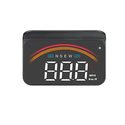 Immagine di Display per auto, tachimetro auto iKiKin, HUD con doppio OBD GPS, parabrezza digitale universale KMH/MPH proiettor tutti i veicoli