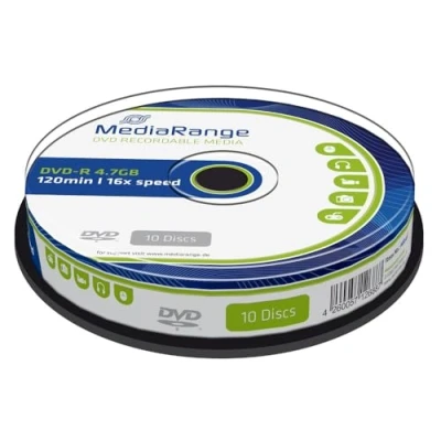 Immagine di MediaRange MR452 Confezione Dvd R, Argento