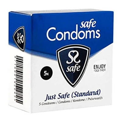 Immagine di Safe Preservativi Con Lubrificante A Base Di Silicone Standard 5 Pezzi