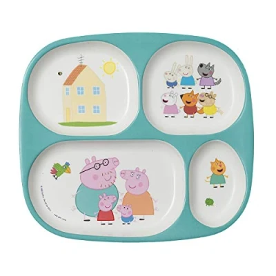 Immagine di Piatto Divisorio Peppa Pig