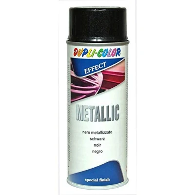 Immagine di SPRAY COLORE NERO METALLIZZATO 400 ML MOTIP DUPLI ITALIA DC400963