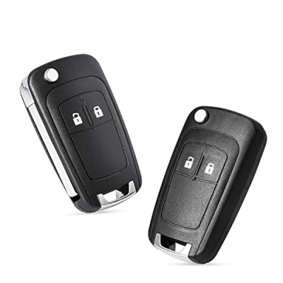 Immagine di Heart Horse 2 Tasti telecomando Guscio chiave per Opel Astra J Vauxhall Insignia A Meriva B Zafira C Mokka Corsa Adam (con lama) pezzi