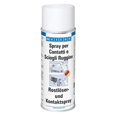 Immagine di WEICON Spray per Contatti e Sciogli Ruggine 400 ml Rimuove componenti arrugginite
