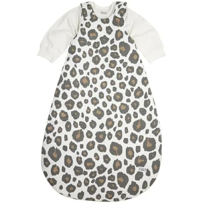 Immagine di MEYCO Sacco a pelo Baby Panther 2 pezzi, foderato (in 100% cotone, con zip integrale, delicato sulla pelle, resistente alle rughe, dimensioni: 68/74), neutro