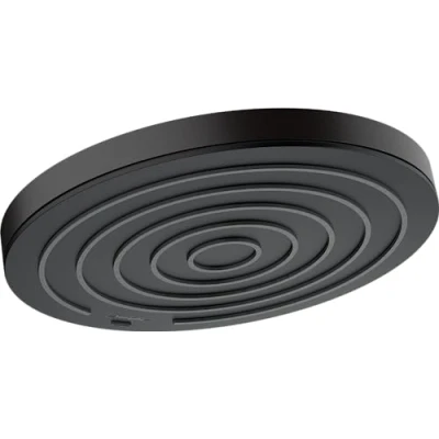Immagine di hansgrohe 24140670 Soffione Doccia, Nero Opaco