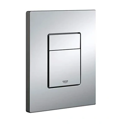 Immagine di Grohe GRO 42371000 Piastra di Copertura con Pulsante a Pressione, cromata, Taglia Unica