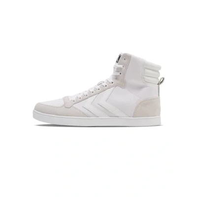 Immagine di Hummel Slimmer Stadil Tonal Sneakers alte, Taglia: 41, White Pelle e tessuto