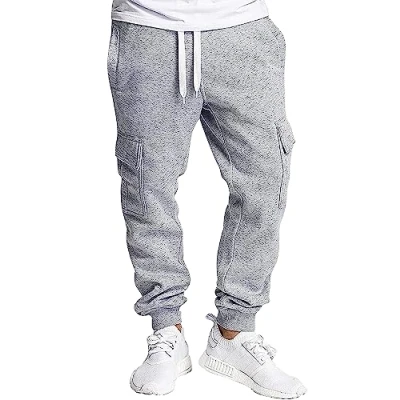 Immagine di Southpole Pantaloni Active Basic Jogger in Pile Tuta, Grigio Erica (C, M Uomo