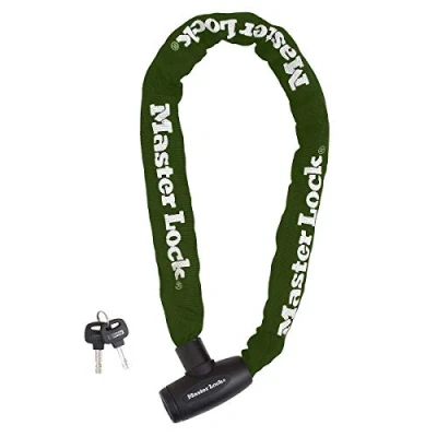 Immagine di Master Lock 8022EURD Lucchetto Bici con Chiave, Khaki