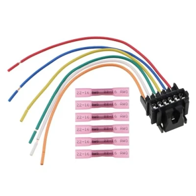 Immagine di the Lord of Tools 1 Set Di Connettori Per Fanale Posteriore A 6 Pin Kit Cablaggio VWA4341969 11 A831S 110231WP2 Compatibile Con Renault