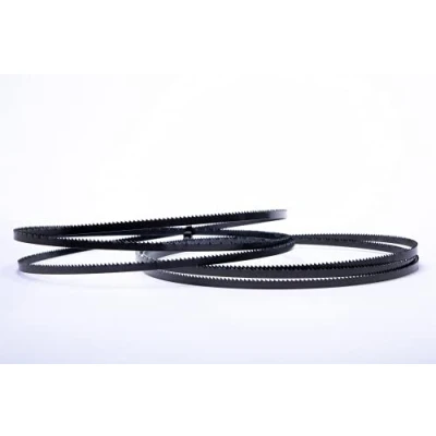 Immagine di Encut Set di 2 lame per sega a nastro ad alte prestazioni, 1490 x 10 0,65 mm, in acciaio utensili, 14 tpi