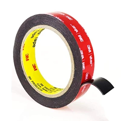 Immagine di 3M VHB 5952 Nastro biadesivo Extra Forte, di montaggio/fissaggio impermeabile, resistente all&#039;acqua e alle alte temperature, Fissaggio Striscia LED (25 mm x 4,6 metri)