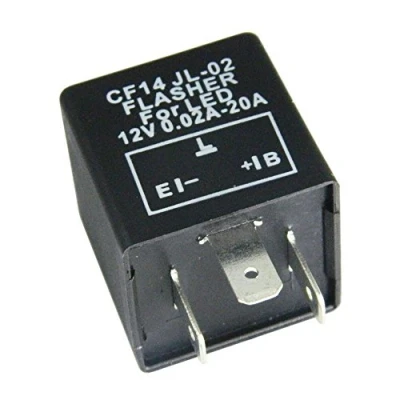 Immagine di Mintice 12V 3Pin CF14 Moto Relè Lampeggiante LED Veicolo Segnali Indicatori di Direzione Lampeggiare Luminoso Elettronico Iper Flash