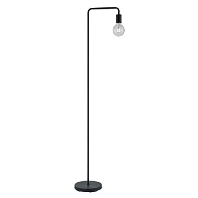 Immagine di Trio Leuchten Diallo 408000132 Lampada a stelo in metallo nero opaco, 1 lampadina E27