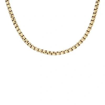 Immagine di Fossil Collana goldcoloured, Uomo, Taglia: One Size, Gold coloured