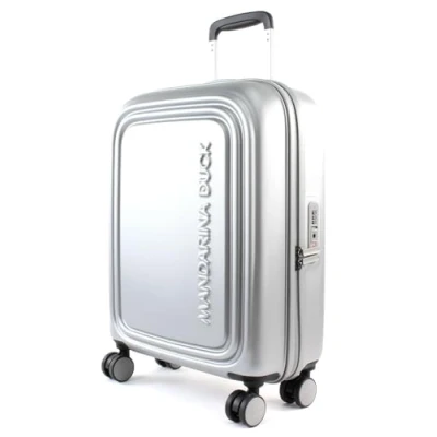 Immagine di Mandarina Duck Logoduck + Trolley Cabin, Argento (Silver), 40x55x20(LxHxW)